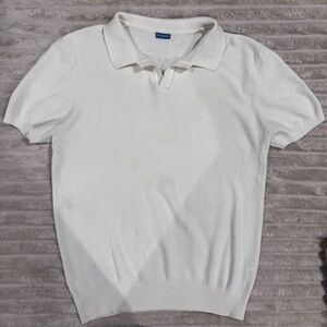Elegant Cream Polo Shirt